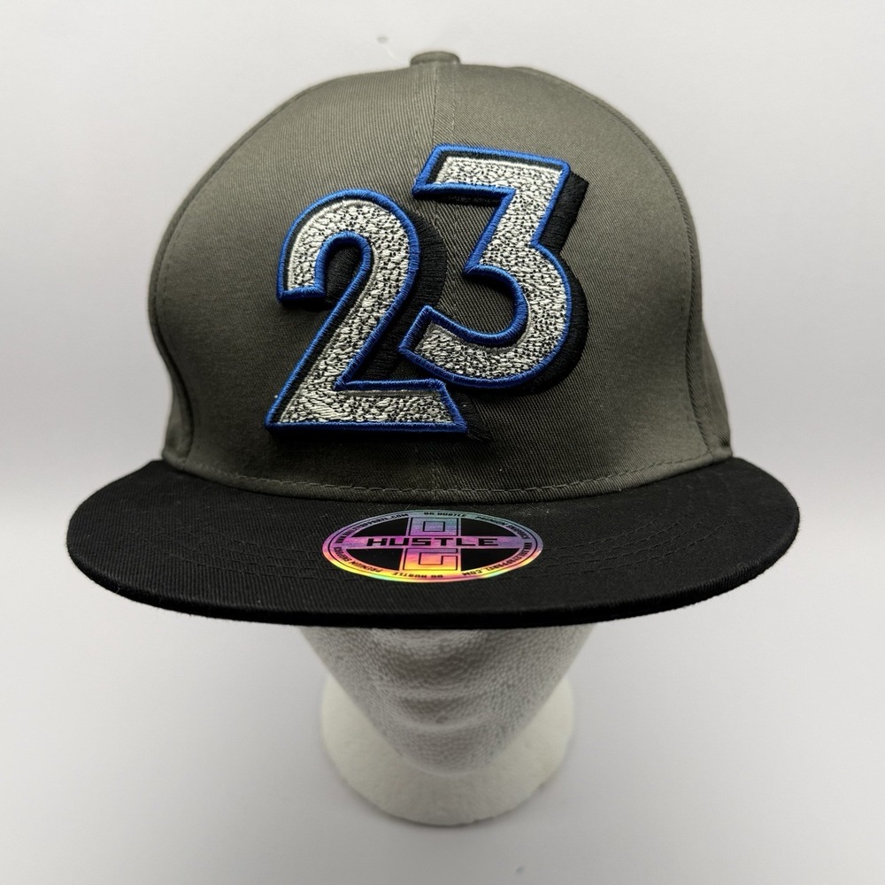 OG Hustle‎ Premium Snapback #23 Michael Jordan LeBron James Blue Baseball Hat